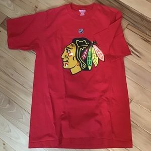 Men’s Reebok Chicago Blackhawks Kane 88 Red short sleeved tshirt Medium